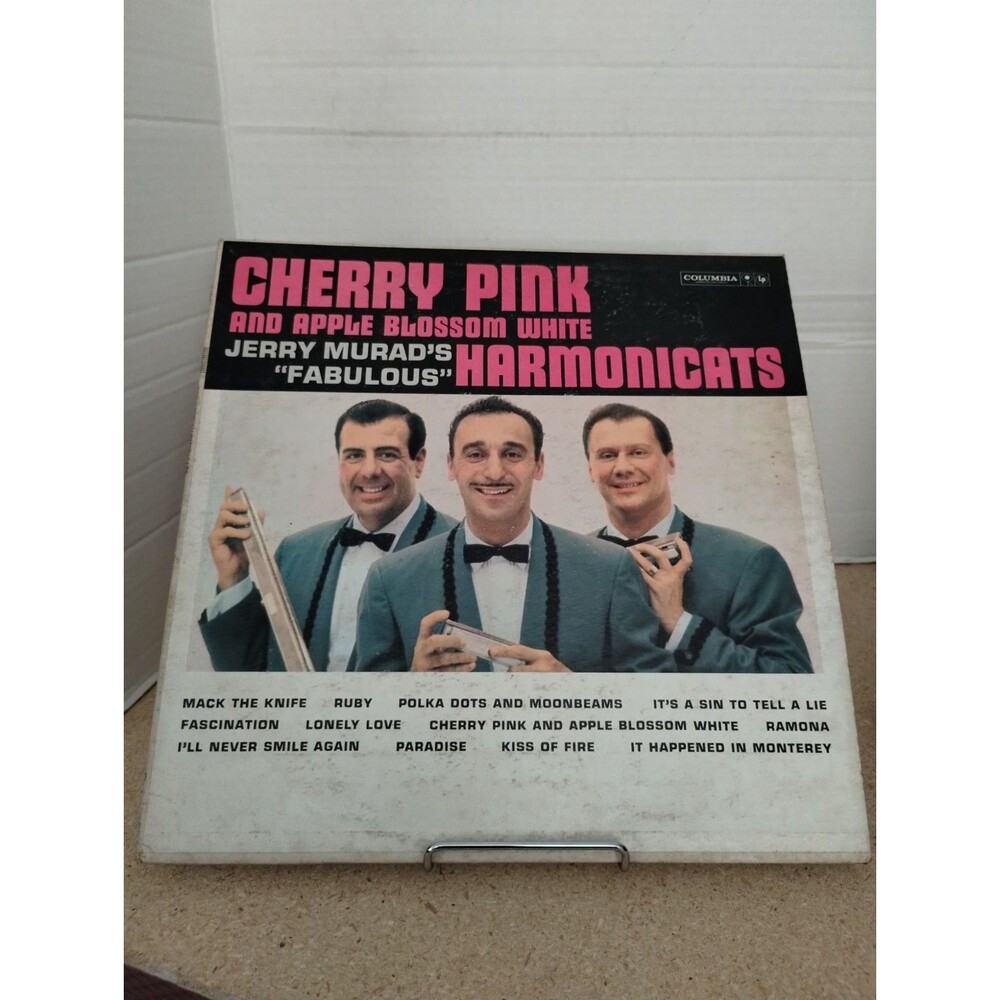 Cherry Pink & Apple Blossom White Harmonicats Record Vinyl 33 RPM 12" LP CL 1556